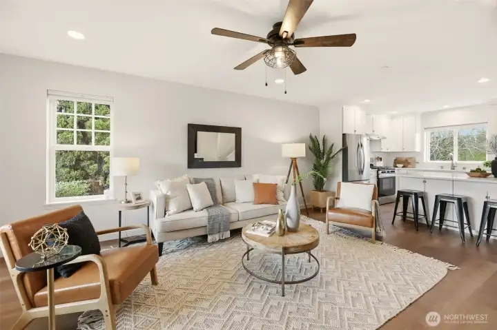 Once you step inside, you are immediately greeted by all newly installed LED lights, and a complete new interior from floor to ceiling.