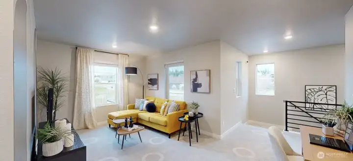 Photo is of a 2070 model home in another KB Home location; options and colors may vary based on your selections and may include options and features that are not reflected in the list price. Depictions of home, layout, location or other features/options, colors and color scheme, materials, fixtures, etc. are for showing purposes only and may not be included in the purchase price and availability may vary. Photo is of a 2070 model home in another KB Home location; options and colors may vary based on your selections and may include options and features that are not reflected in the list price. Depictions of home, layout, location or other features/options, colors and color scheme, materials, fixtures, etc. are for showing purposes only and may not be included in the purchase price and availability may vary.