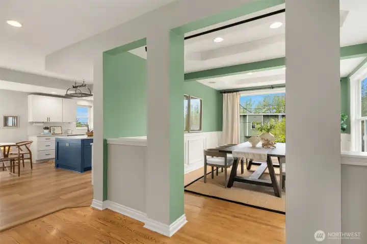 Dining Room and Kitchen