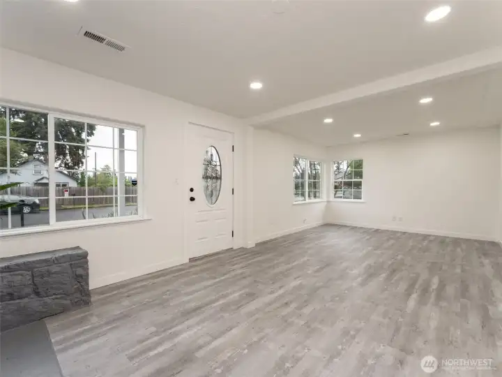 living room/entry