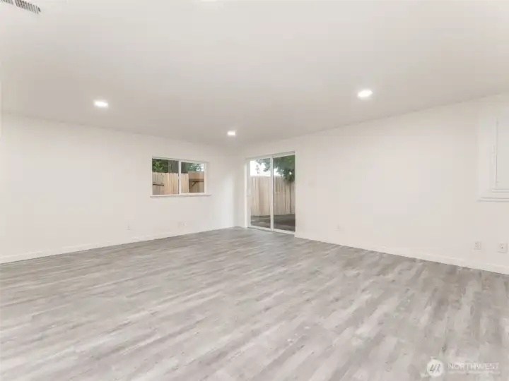 slider in family room