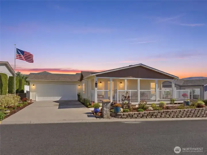 Beautifully updated exterior in the desirable Heritage Haven 55+ community with exceptional curb appeal and low-maintenance living.