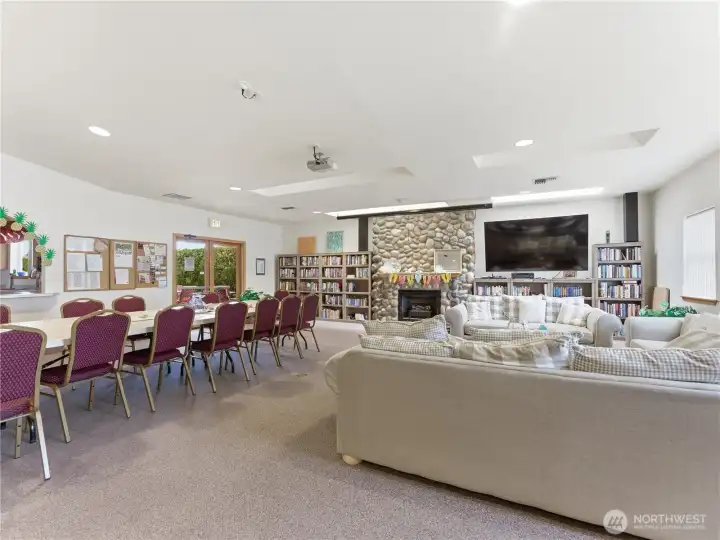 Heritage Haven clubhouse offers a convenient place to connect with friends and enjoy community amenities.