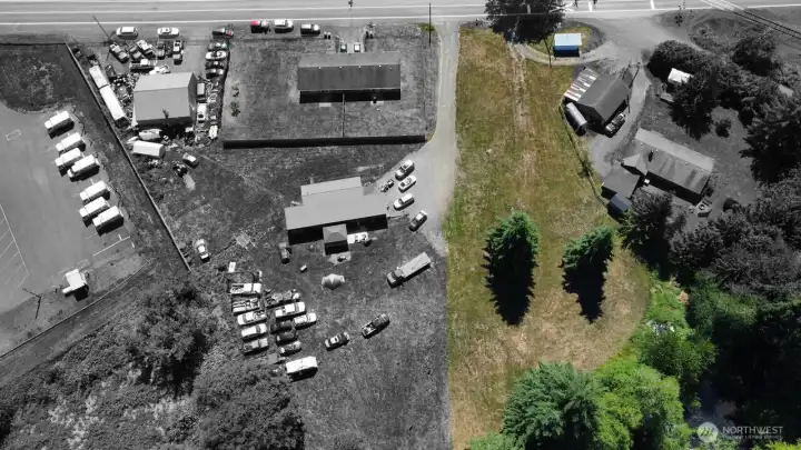 Lot area is shown in full color