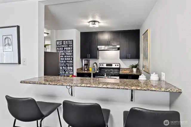 Breakfast bar