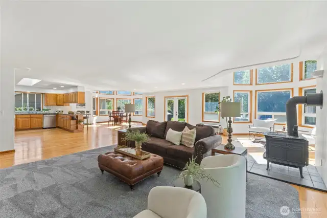 Open concept great room