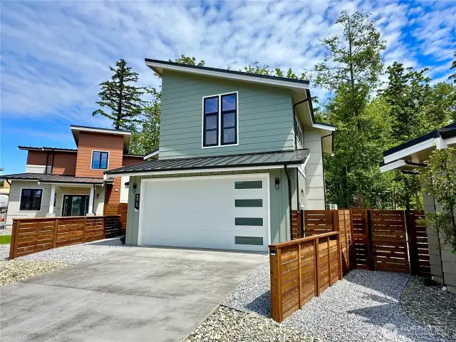 Welcome to 575 Creston Court, one of 5 homes that back up to the native protected area.