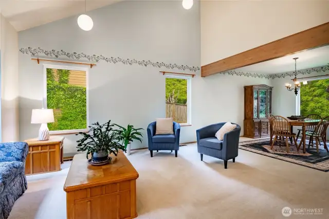 Living Room and Formal Dining