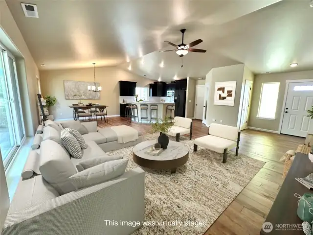 Beautiful expansive Great Room