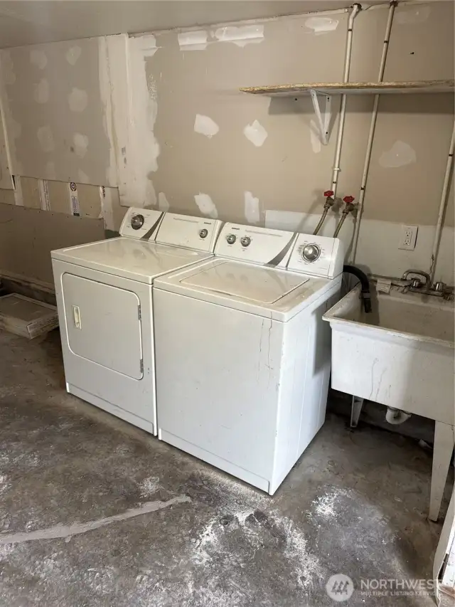 Laundry for detached unit