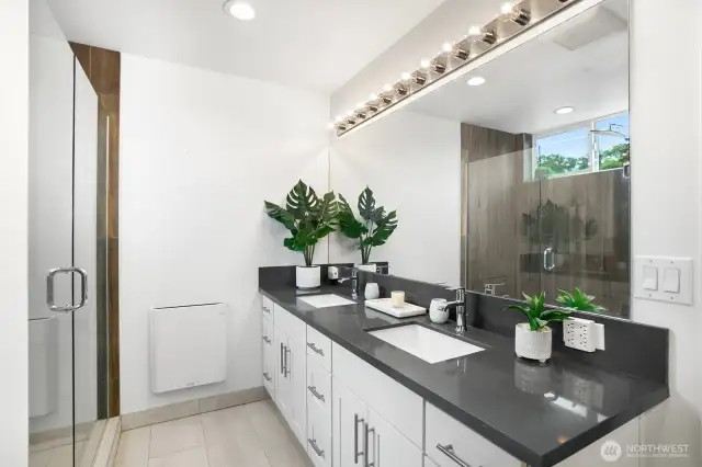 Primary suite bathroom