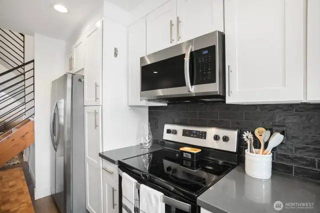 Stainless appliances