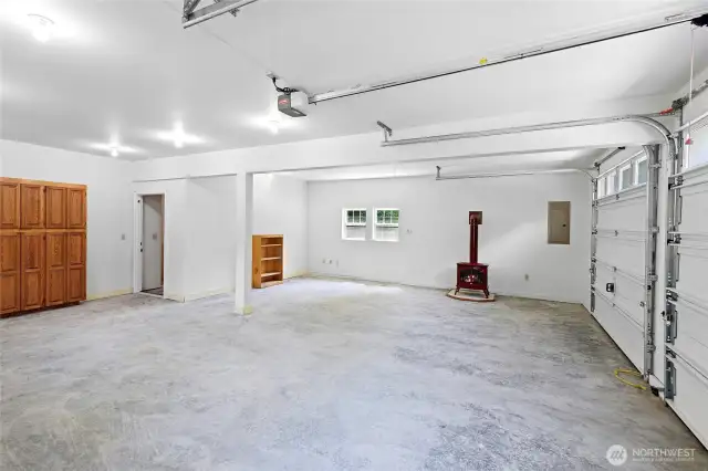 conditioned garage