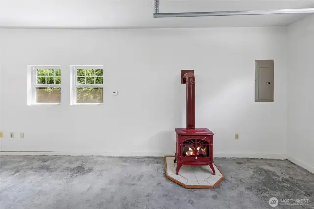heat source in conditioned garage