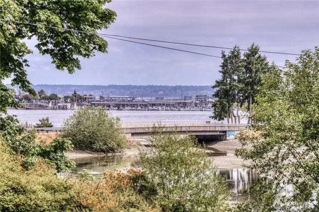 View of City, Sound, Kingston Harbor, and Mountains!