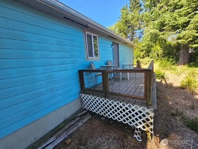 Back deck.