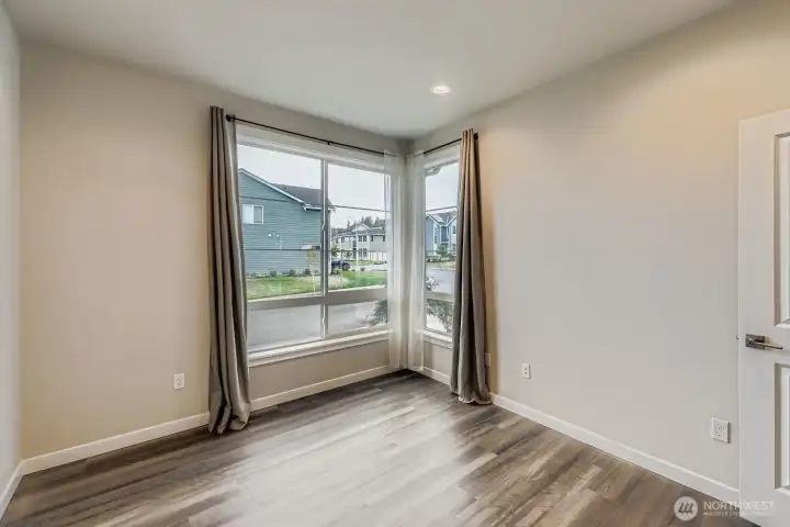 Downstairs front bedroom or office with flexible use.