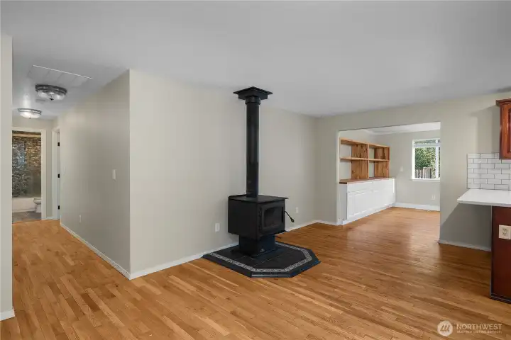 I almost can't wait for the cool winter to start this wood stove!