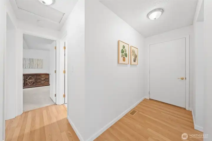 Or a choice to the bedrooms