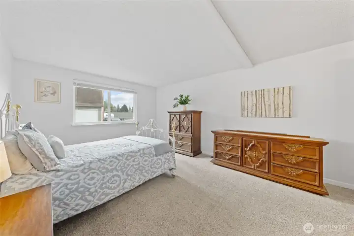 Primary Bedroom has plenty of open space