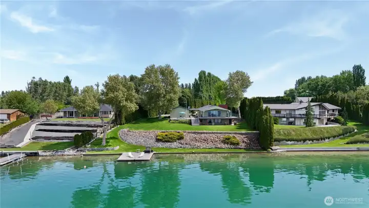 Rare opportunity for nearly 1 acre of waterfront property