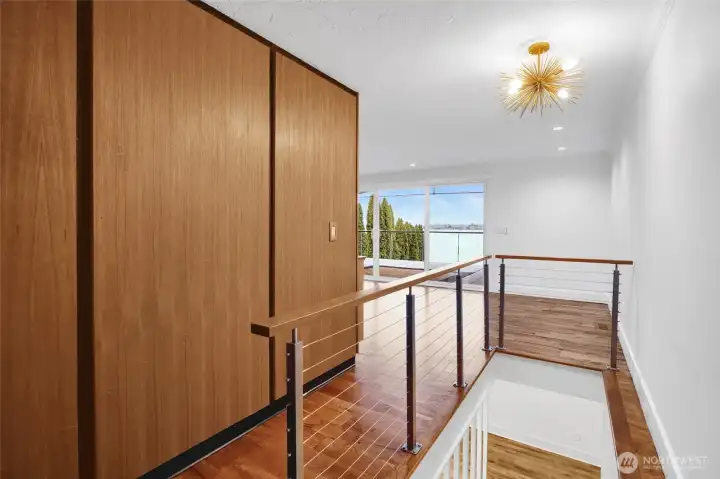 Inviting entry into a beautifully remodeled interior