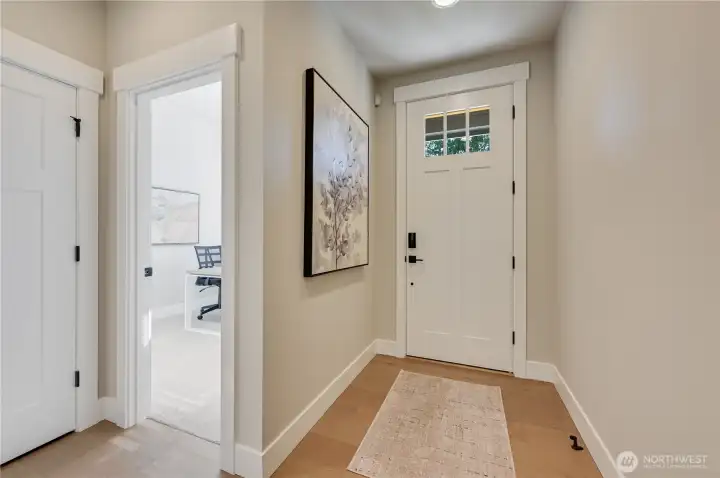 Photos of furnished model home on Lot 18 of same plan. No two homes are alike. Color selections and details will vary. Ask for details