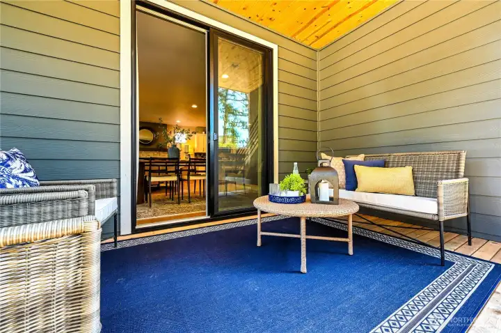 Photos of furnished model home on Lot 18 of same plan. No two homes are alike. Color selections and details will vary. Ask for details