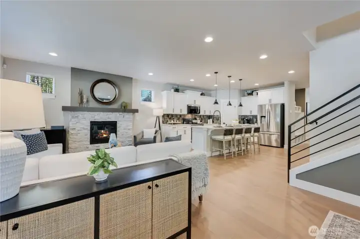 Photos of furnished model home on Lot 18 of same plan. No two homes are alike. Color selections and details will vary. Ask for details