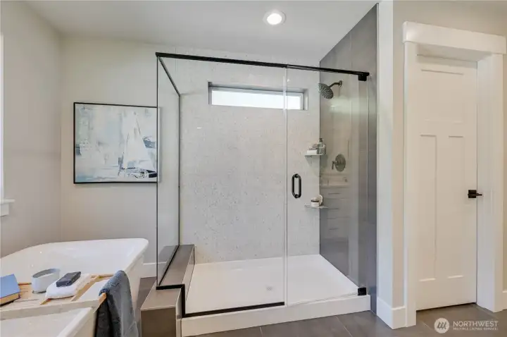 Photos of furnished model home on Lot 18 of same plan. No two homes are alike. Color selections and details will vary. Ask for details