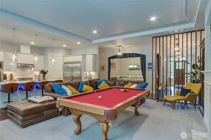 Living area with room to spare