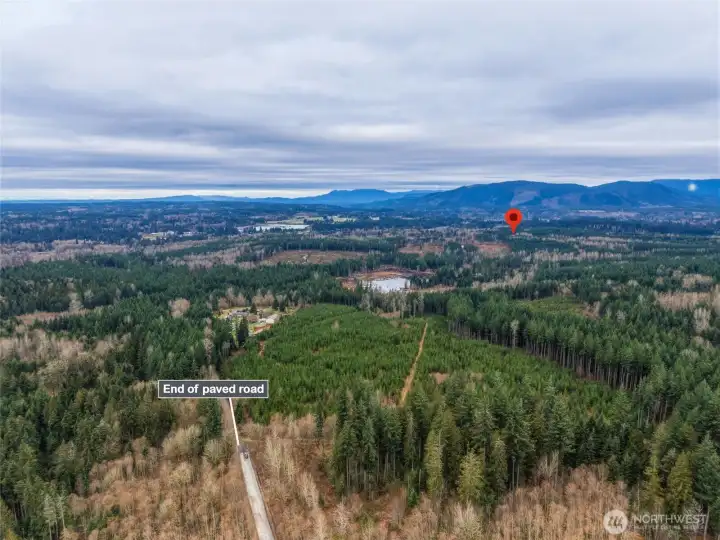 Arrive home through a private gated entrance surrounded by towering evergreens and peaceful woodland views. The scenic drive in creates an immediate sense of escape from the noise of everyday life.