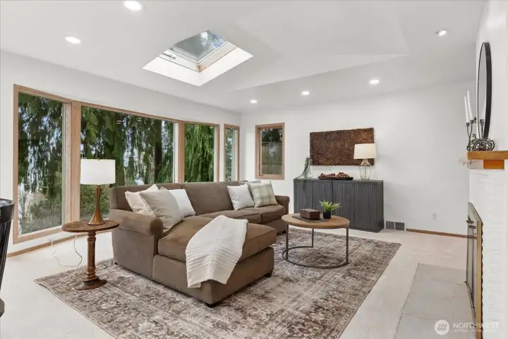 Fresh carpet just installed.