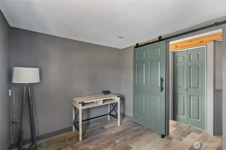 Office/storage space on main level