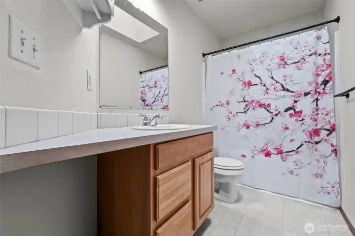 Second full bath upstairs