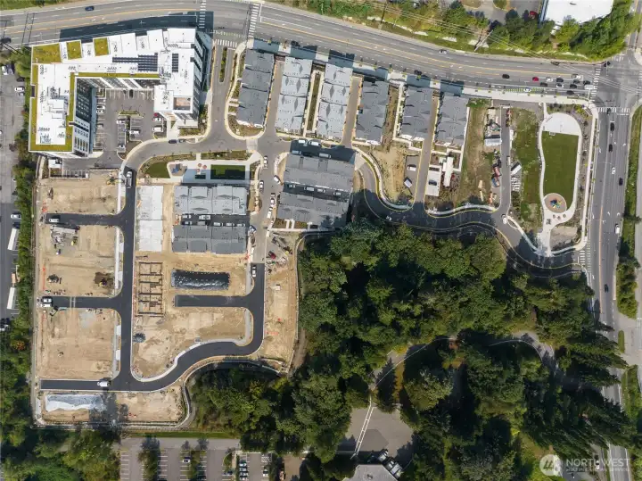 Aerial of the community Aerial of the community