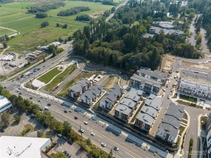 Aerial of the community Aerial of the community