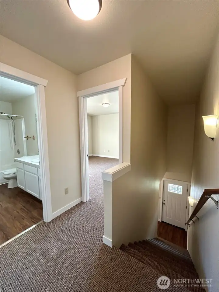 Upstairs hallway