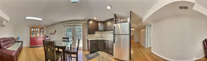 Lower level view
