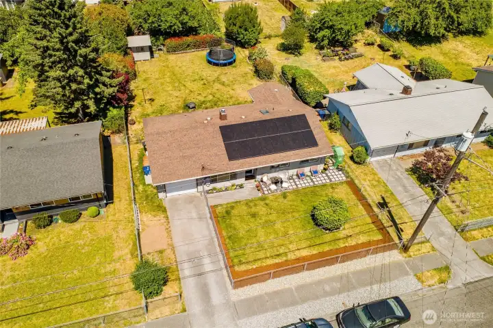Solar panels for amazing savings on your energy bill.