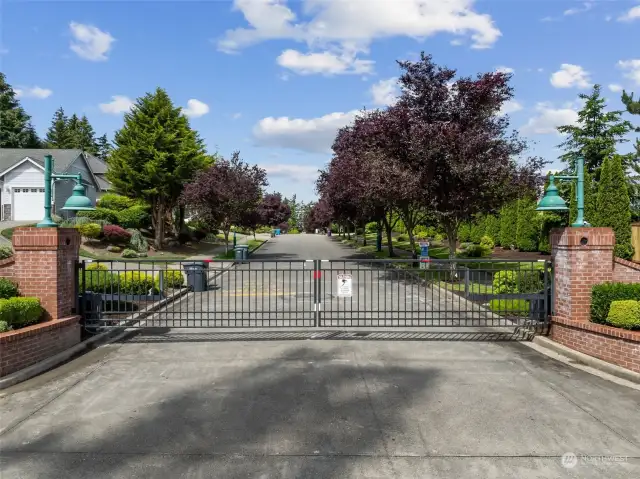 Gated entry into this wonderful neighborhood- seller says she loves the neighborhood because everyone takes pride in their home here!