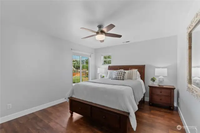 Spacious bedrooms with beautiful LVP flooring.