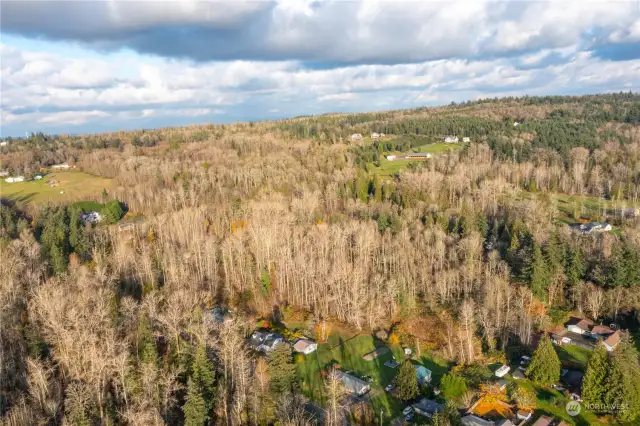 Aerial Photos - looking from the west to the east