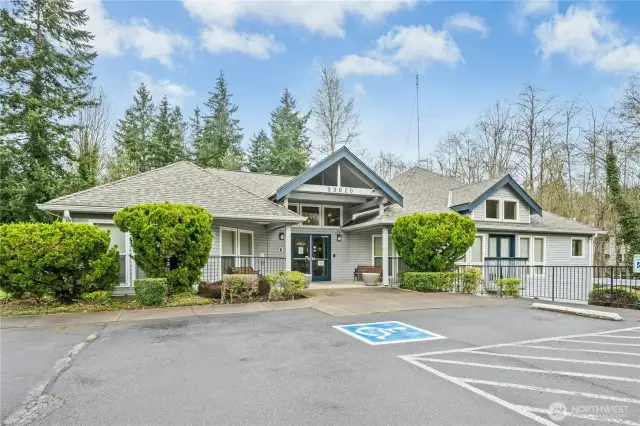 Clubhouse located within walking distance.