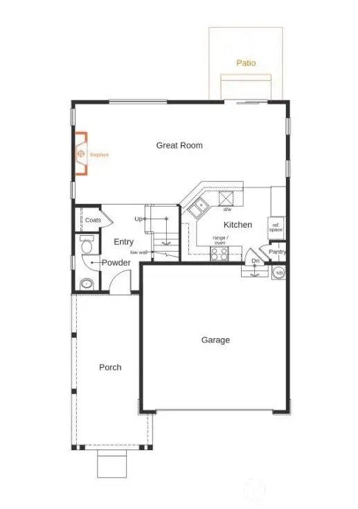 Floor Plan Level 1