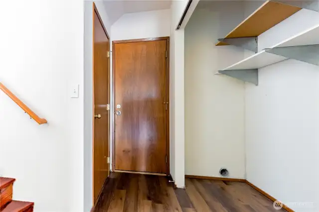 laundry area