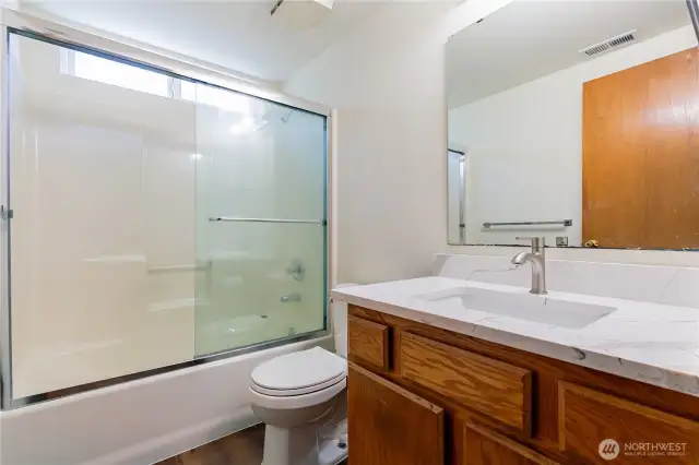 downstairs full bath