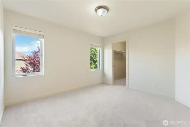 The other bedroom with walk-in Closet