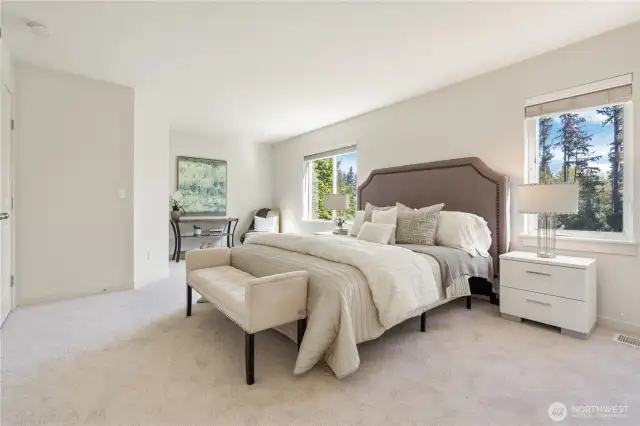 Spacious Master-bedroom
