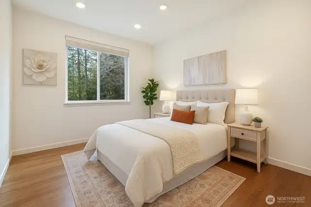 Virtual Staging 5th Bedroom Rendering